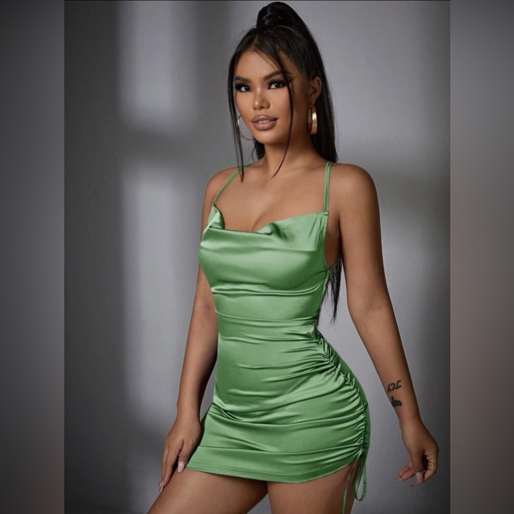 Green dress